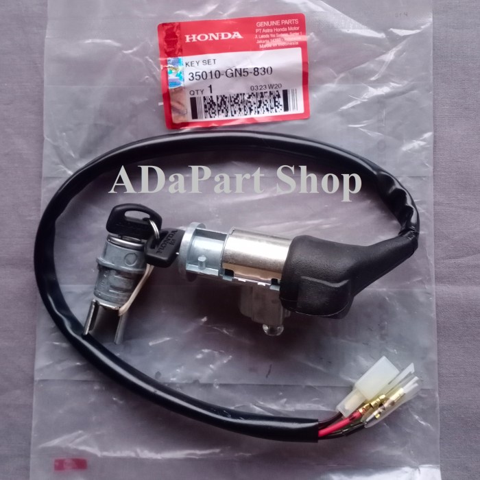 Keyset Kunci Kontak set Jok Ori AHM Astrea Grand Bulus Legenda