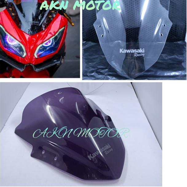 WINDSHIELD VISOR JENONG NINJA 250 FI 2013-2017 - bening