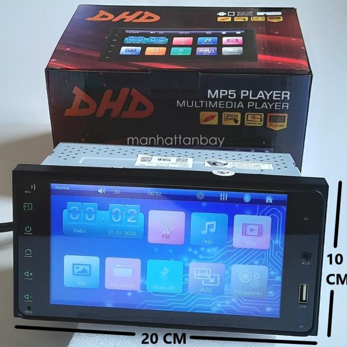 DHD-4300T Double Din Pnp Innova Lama, Calya Sigra, Avanza Xenia 15-18