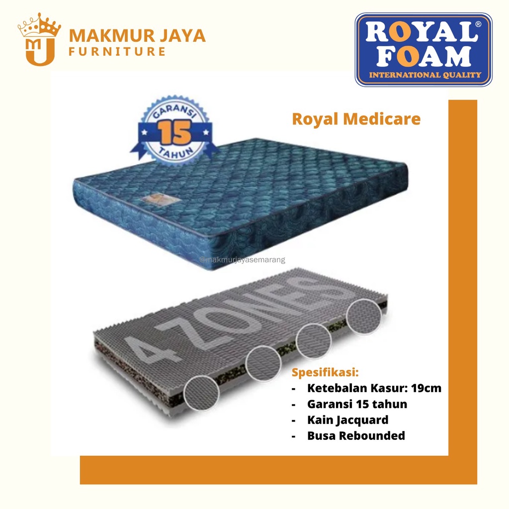 Kasur Busa Royal Foam Royal Medicare