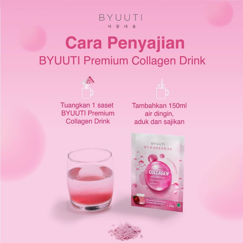 K-EAUTY Premium Collagen Drink | Keauty Keuti Kyuuti | Minuman Colagen Mencerahkan Menyehatkan Menyegarkan Kulit Badan