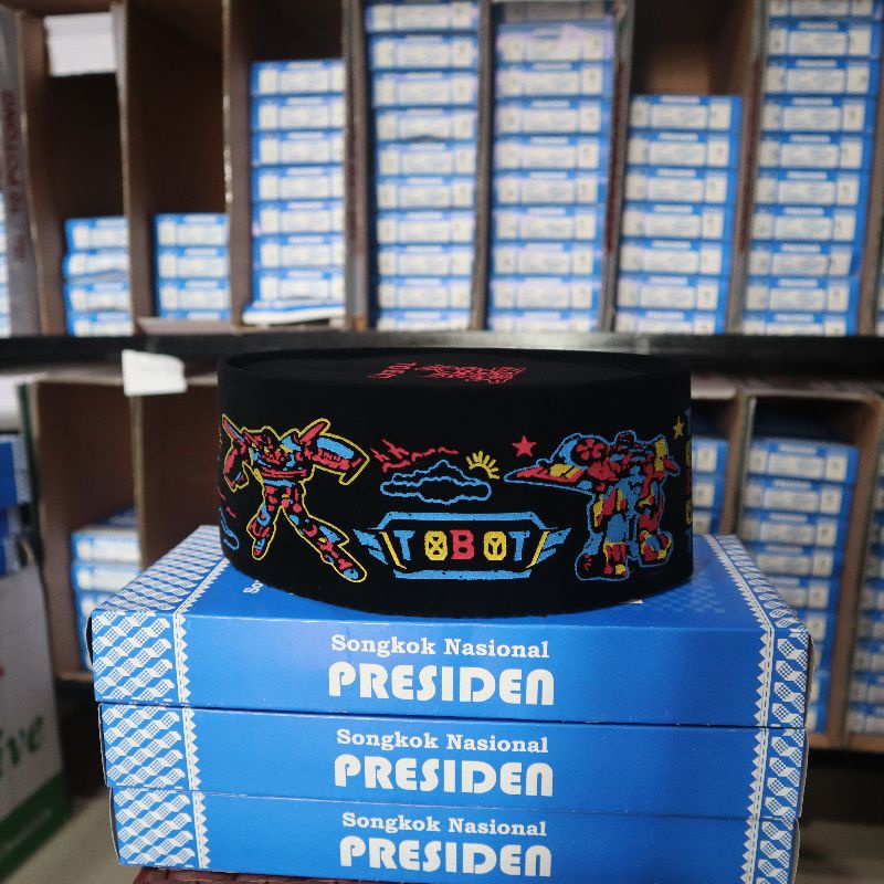 Songkok Peci Karakter Anak Tobot Presiden