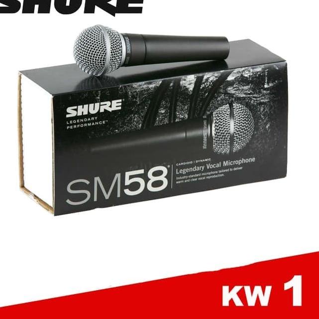 SHURE SM-58 MIC/MIK/MICROPHONE/MIKROFON KABEL SM58