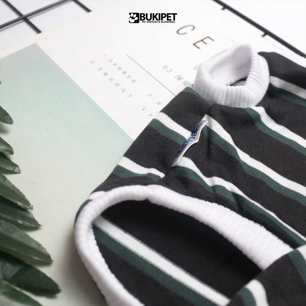 baju kucing anjing kelinci monyet lucu murah aksesoris hewan - BUKI TANK TRICO BLACK SERIES