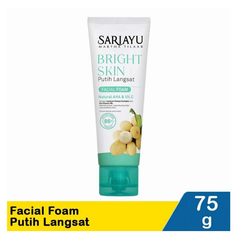 Sari Ayu Facial Foam Putih Langsat 75G