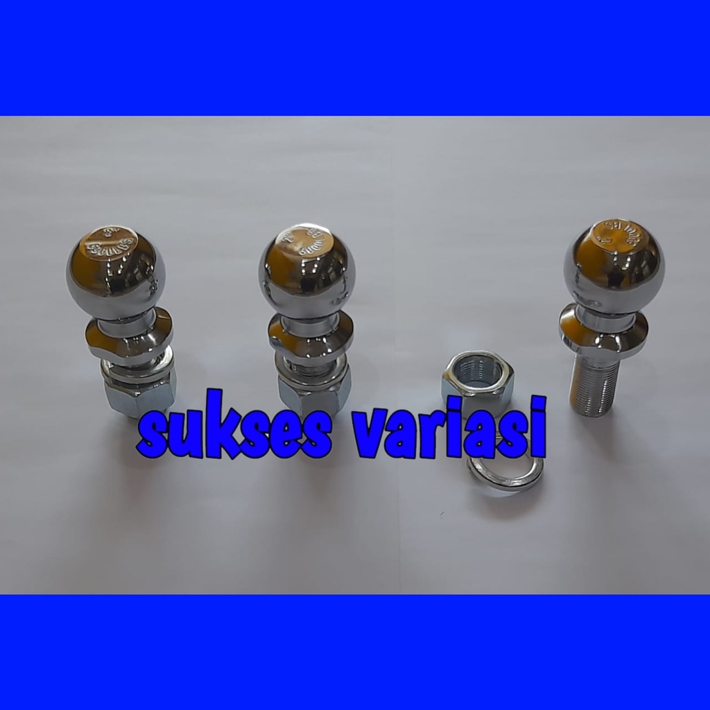 Kepala Towing Belakang Bola Besi Tanduk Belakang Mobil Universal