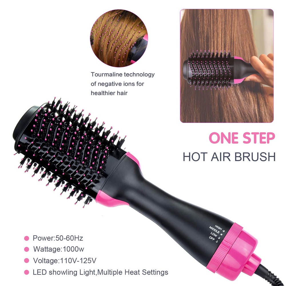 Pengering Rambut, pengembang rambut, Penata Rambut Pelurus One Step Hair Dryer RANDOM