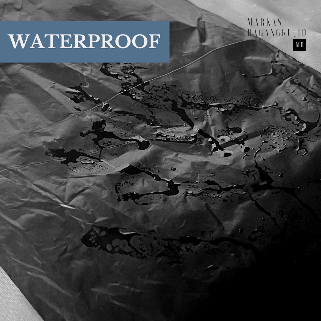 Kantong Plastik Packing Online Shop 20x30 Polymailer Hitam Ekonomis