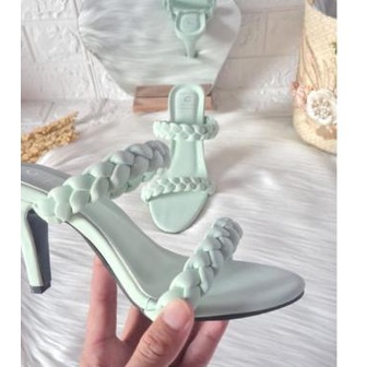 Sepatu High Hils Sandal High Hils Sepatu Hak tinggi Sintetis Kuat ORI