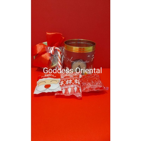 

Natal Christmas Hampers Isi 6 pcs Medium Tin Can Gift Set