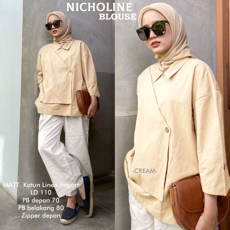 NICHOLINE BLOUSE WANITA TERBARU