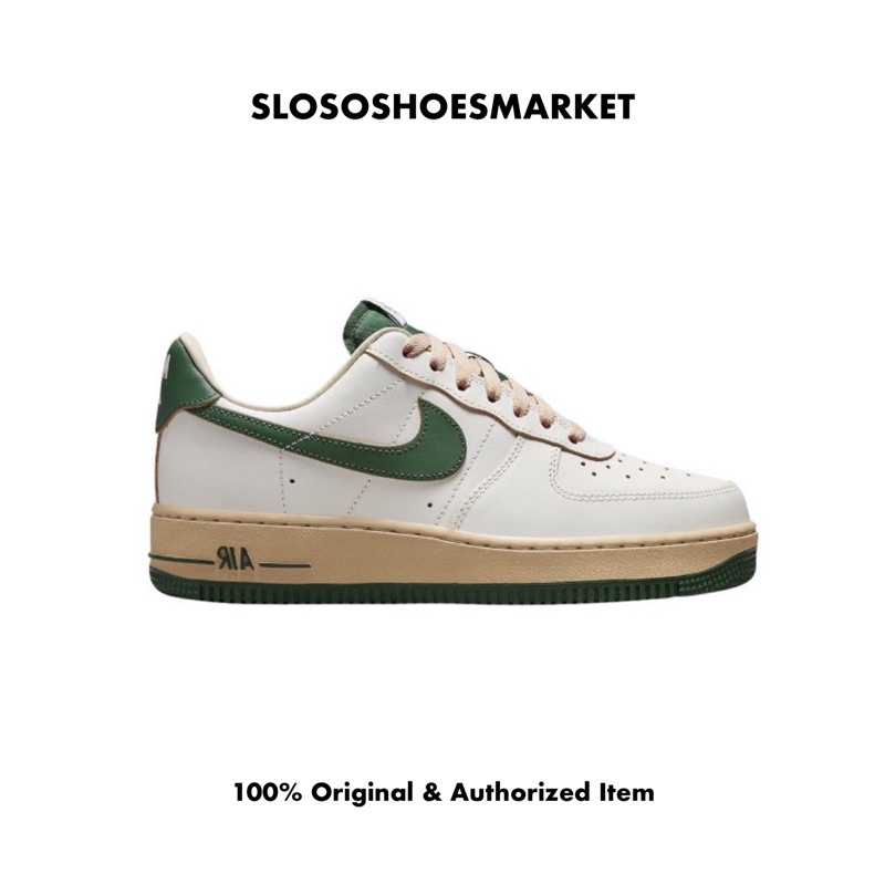 Nike Air Force 1 LV8 Sail Gorge Green - 100% Original / RESMI