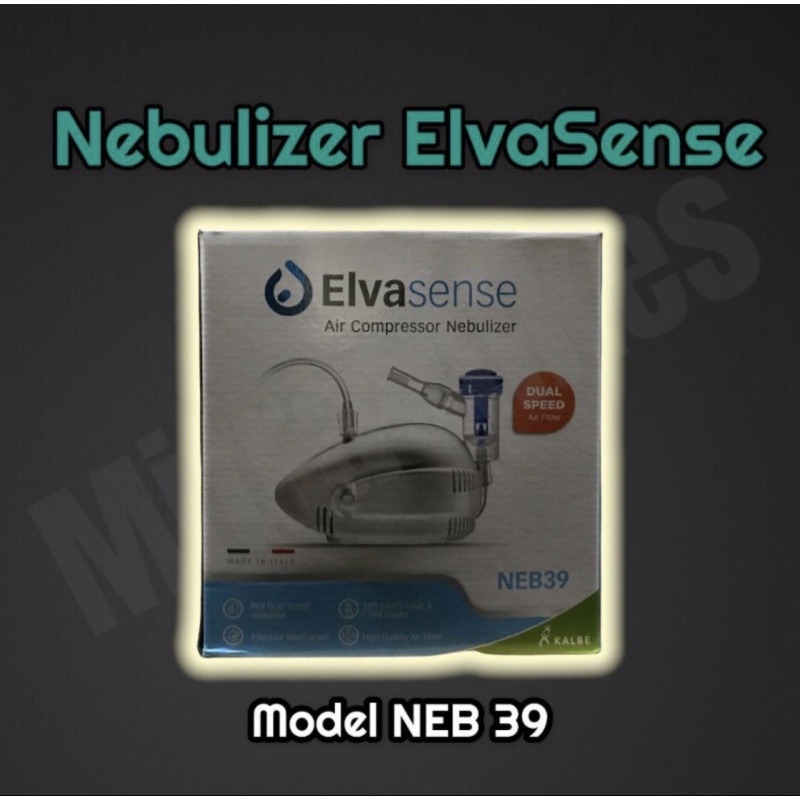 Alat Nebulizer Elvasense NEB 39 / Nebulizer Elva sense