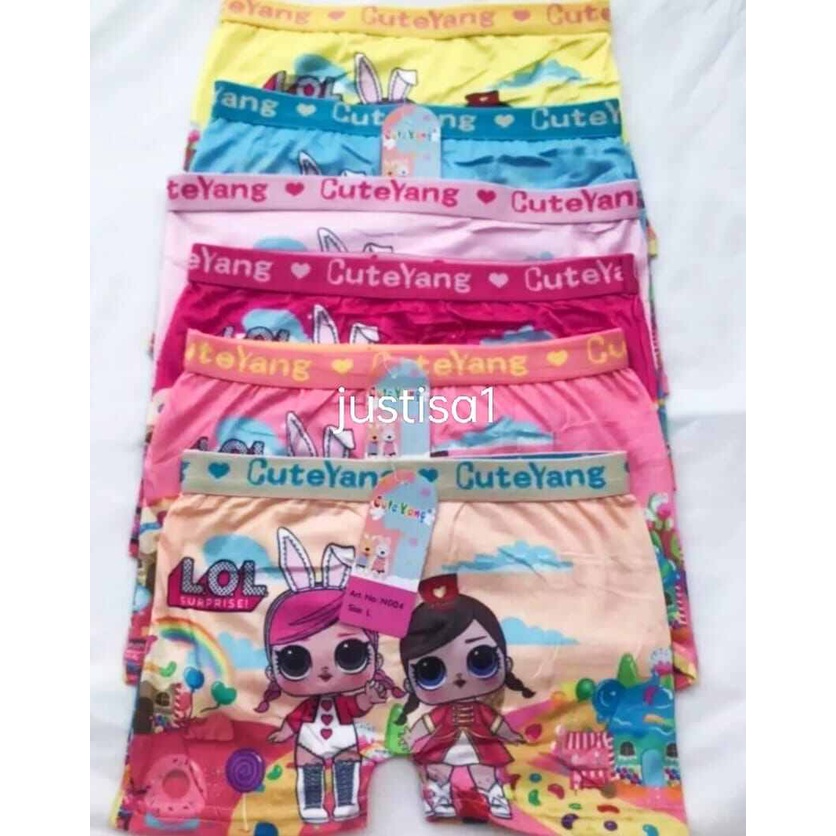 CY..TERBARU..6 PCS Celana Dalam Boxer Terkini Terbaru