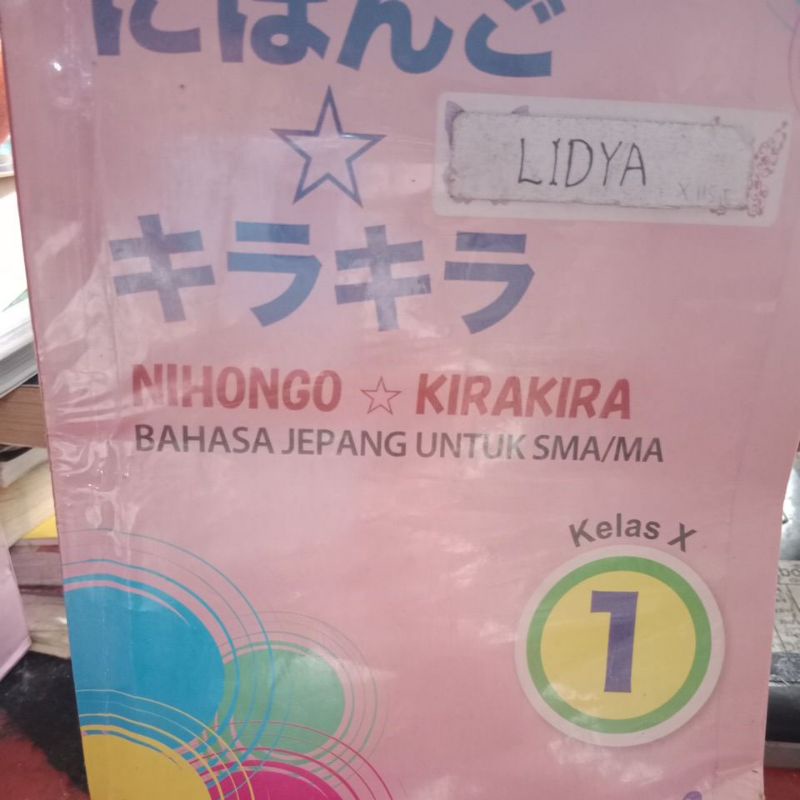 bahasa Jepang untuk sma/ma kelas 10/1 kira-kira