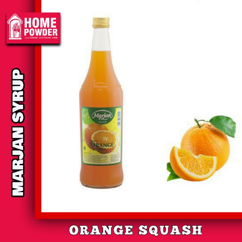 

Promo Murah Lebay Syrup Sirup Marjan Squash Rasa Orange 450ml