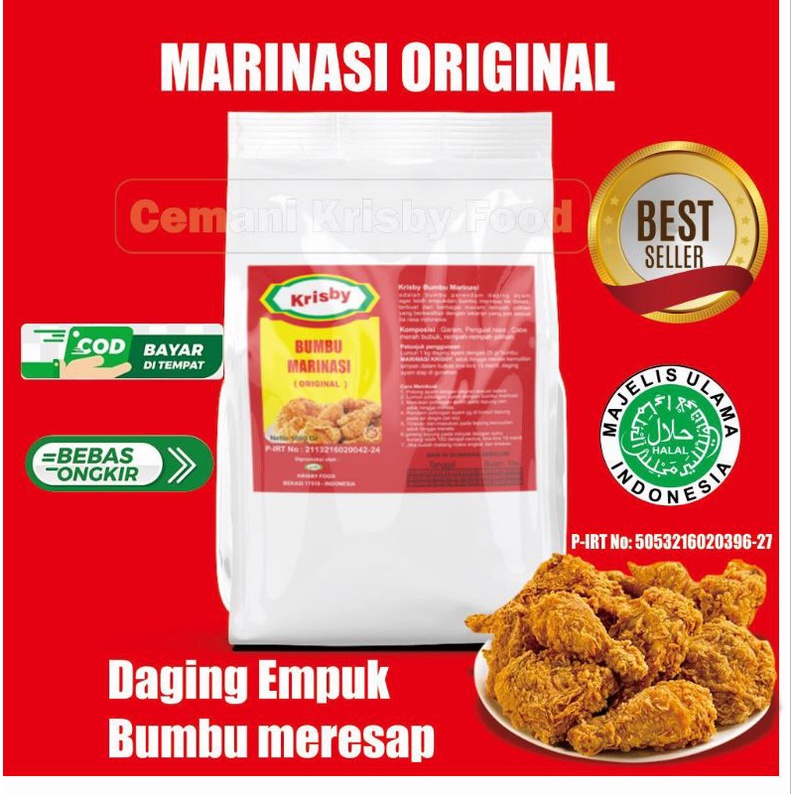 

bumbu marinasi original fried Chicken