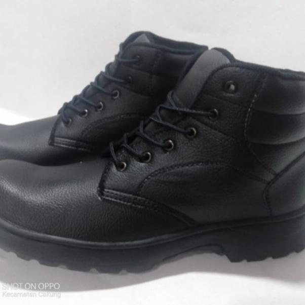Sepatu Kickers Safety BOOT Sepatu Safety Hitam - Hitam, 39