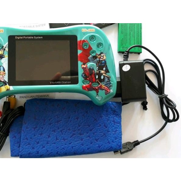 Game PSP Game Boy Game Anak EVERCROSS EG-J880 64bit Sega