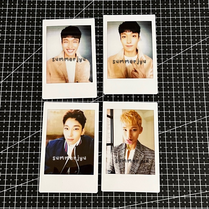 [READY] seventeen dk dokyeom mingyu wonwoo japan movie screening cheki polaroid photocard pc trading