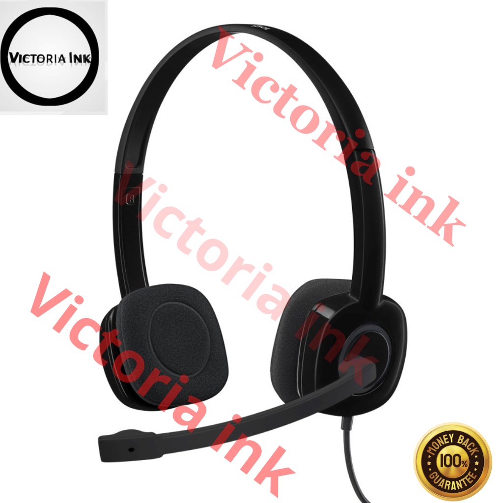 Logitech H151 Headset Stereo Mikrofon Noise Cancelling Handset H 151 Headset Gaming Headset Logitech