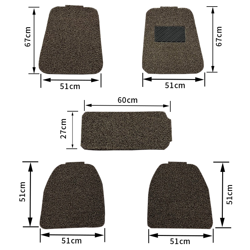 Bolizun KARPET MOBIL MIE PREMIUM UNIVERSAL /UNTUK SEMUA MOBIL Bihun Tebal 18mm - 4 Warna