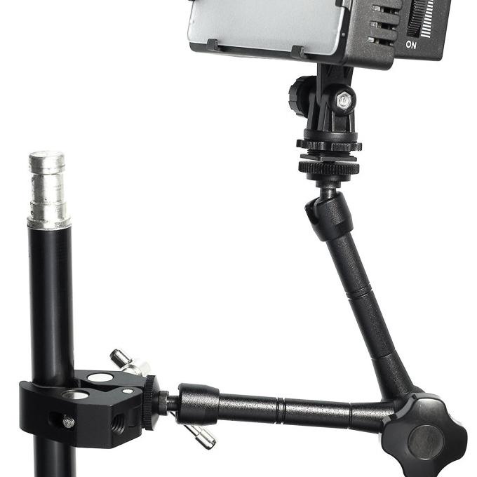 Rajawali Articulating Magic Arm 11Inch - Free Magic Clamp