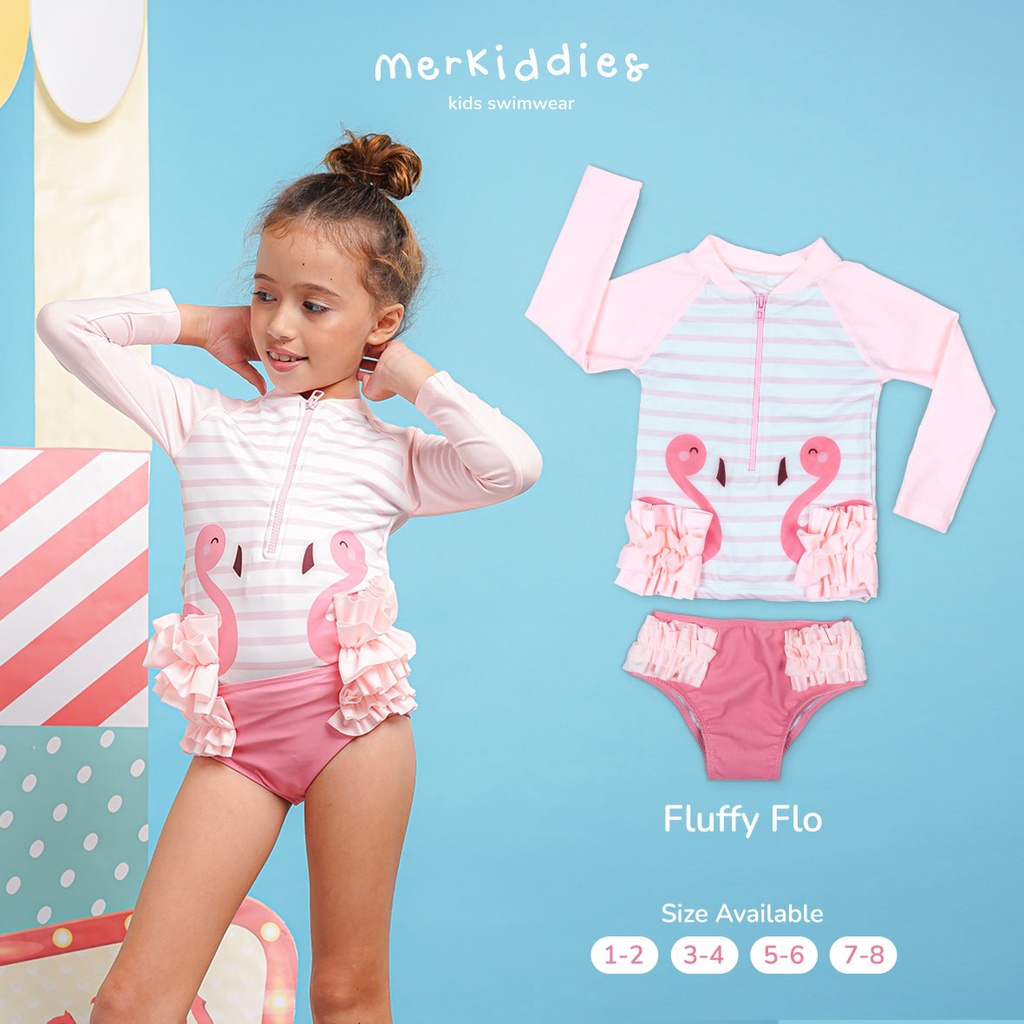 Baju Renang Anak/ Bayi/ Bikini Anak/ Bayi Merkiddies FLUFFY FLO