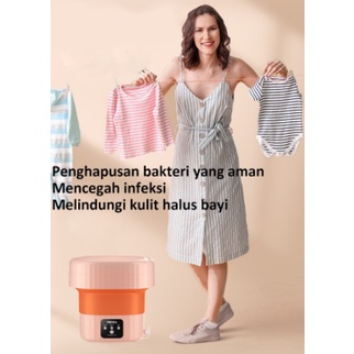 Mesin Cuci lipat Mini Portable / Folding Washing Machine