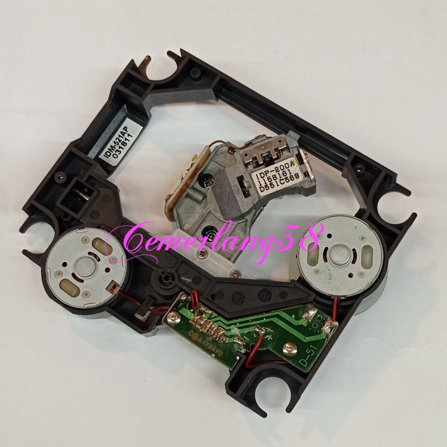DVD laser kepala IDP-200A/ plastik dengan mekanisme optical pickup