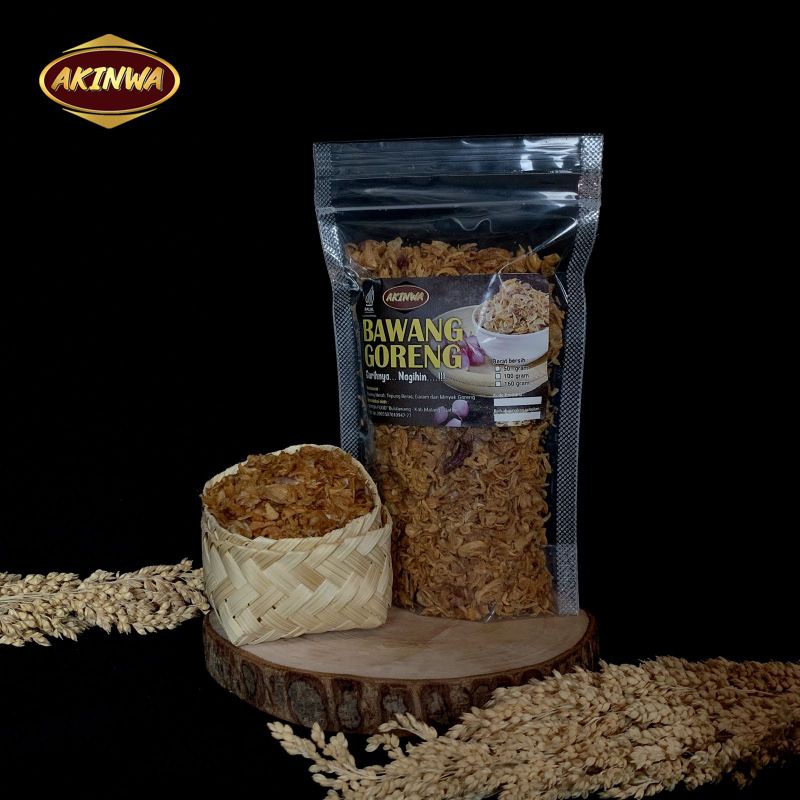

Bawang Goreng 100% AKINWA [160 gram]
