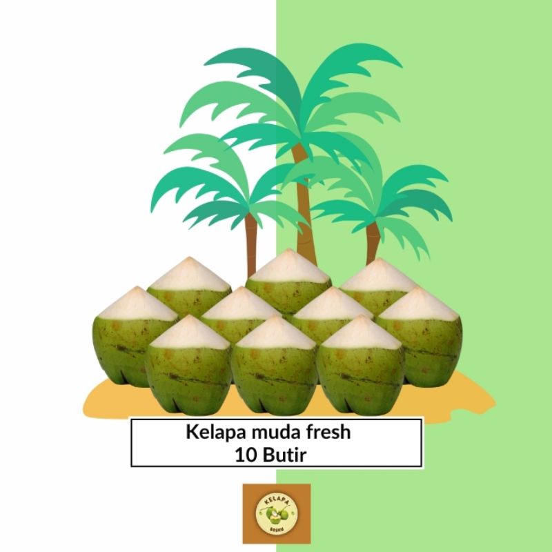 

kelapa muda segar / kelapa muda fresh (10 butir)