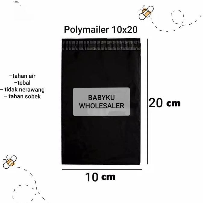 

Polymailer 10 X 20 Cm Isi 100 Lembar / Amplop Plastik Packing