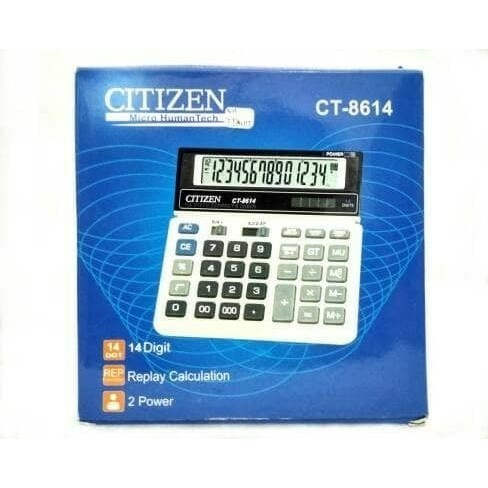 

Calculate Kalkulator Ct 8614 14 Digit - Kalkulator Check / Dagang Besar / Murah