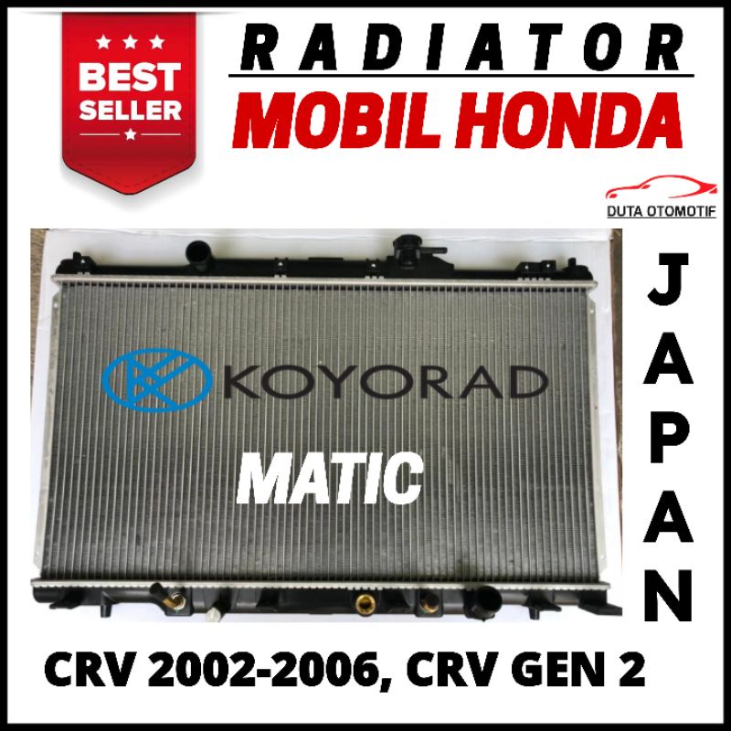 Radiator CRV 2002 2003 2004 2005 2006, Crv Gen 2 Matic - KOYORAD