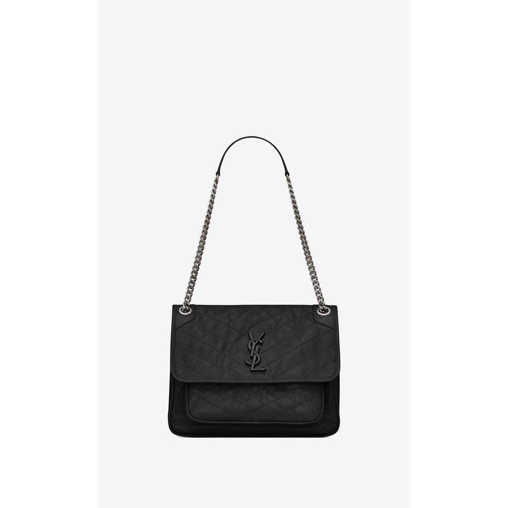 Saint Laurent ysl Saint Laurent NIKI medium fold vintage leather shoulder bag/crossbody bag