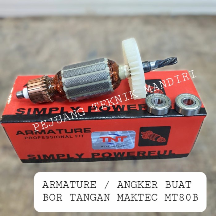 ARMATURE / ANGKER BUAT BOR TANGAN MAKTEC MT80B / ARMATURE MT80 B