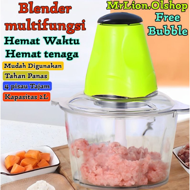 Blender Capsule/ Blender Daging Elektrik Meat Grinder Blender Serbaguna⭐mrlion⭐