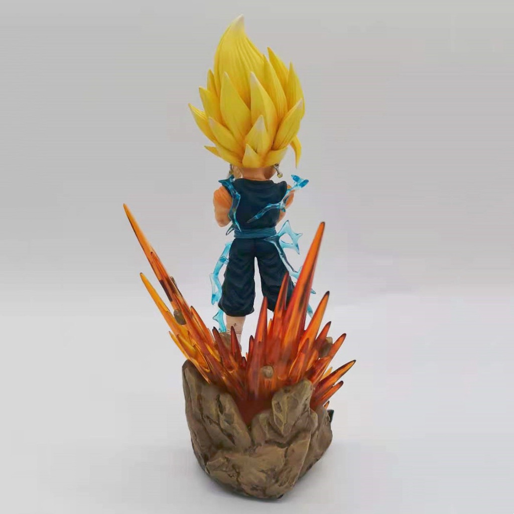 Action Figure Karakter Dragon Ball Vegetto Super Saiyan Goku Vegeta Gogeta Bahan PVC