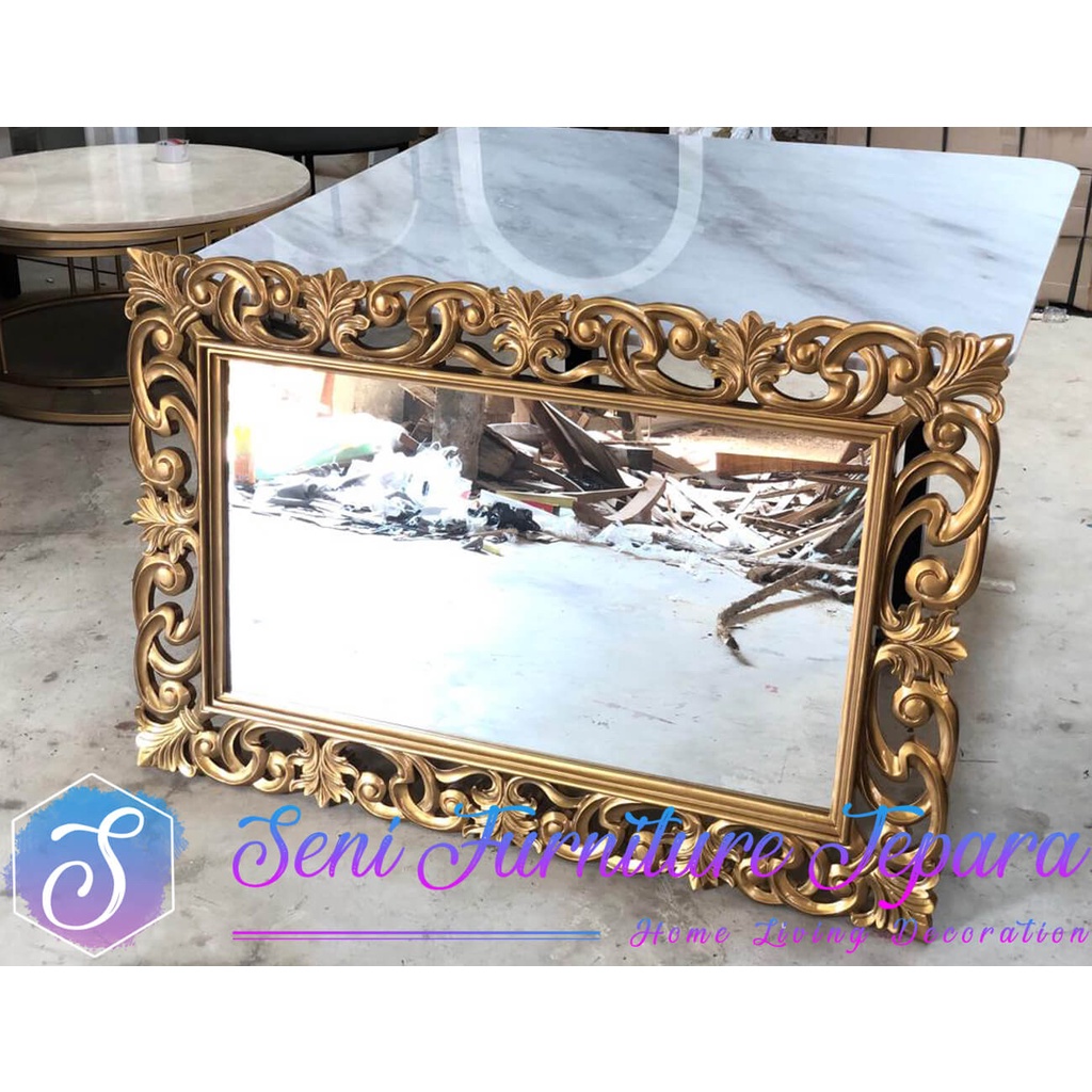 CERMIN HIAS DINDING / CERMIN HIAS MEWAH/ CERMIN KACA HIAS UKIRAN