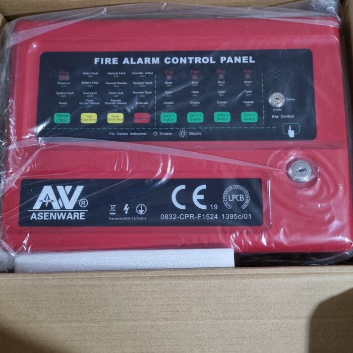 Mcfa Panel Conventional / Konvensional 4 Zone Asenware