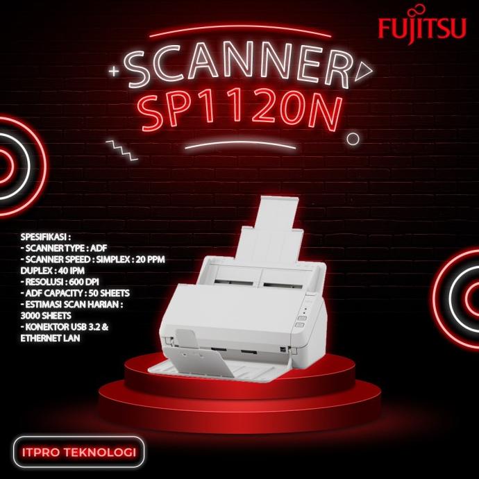 Fujitsu Sp1120N Scanner