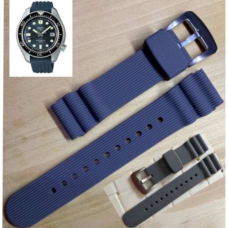 Strap Tali Rubber Silikon Seiko Diver Prospek Kualitas Original