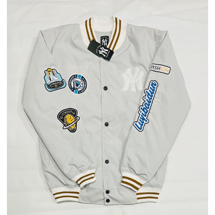 [Best Seller) Jaket Varsity NY LUYIBA M-XXL Original Best Premium