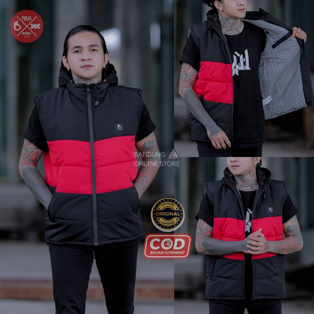 JAKET PARASUT - ROMPI HOODIE 2D THE BOJIEL PRIA - ROMPI PRIA MUSIM DINGIN -ROMPI TEBAL - ROMPI GUNUN