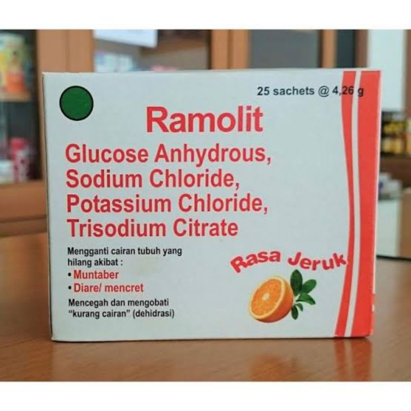 Ramolit Diare anak // Oralit rasa jeruk