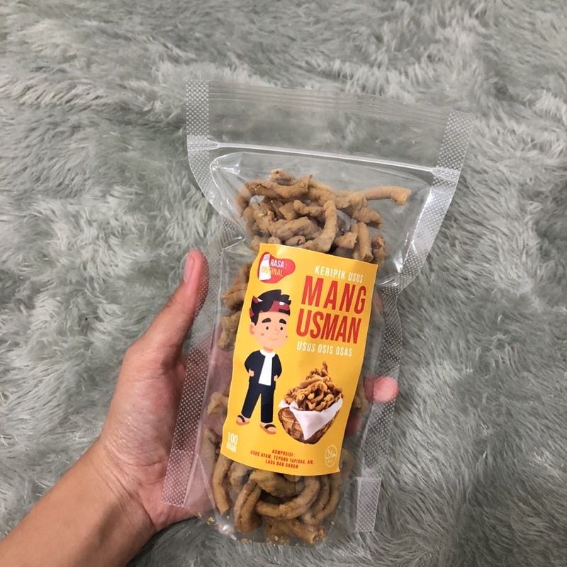 

Usus Krispi / kripik usus 100 Gram / 100Gram usus Crispy Original