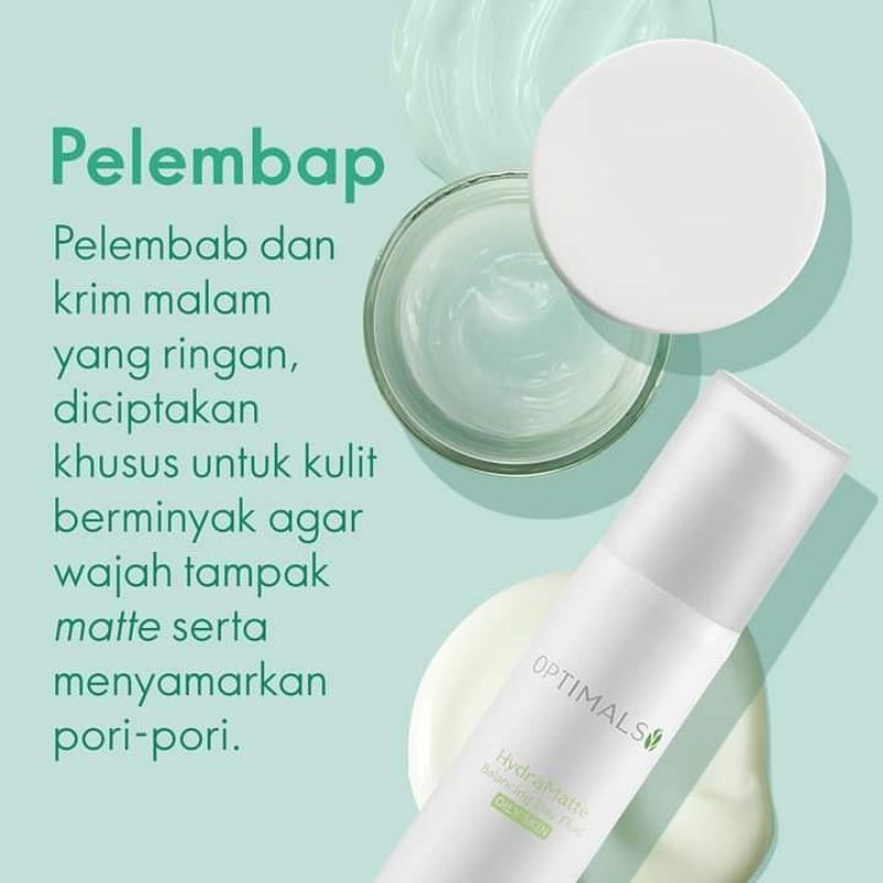 Optimals Hydra Matte Day Cream/ Night Cream/Cleaning Gel/Serum/ Eye Cream