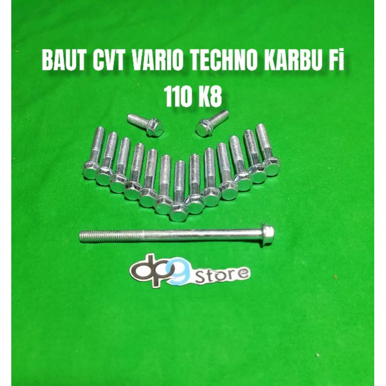 BAUT CVT COVER CVT VARIO TECHNO110 KARBU Fi K8