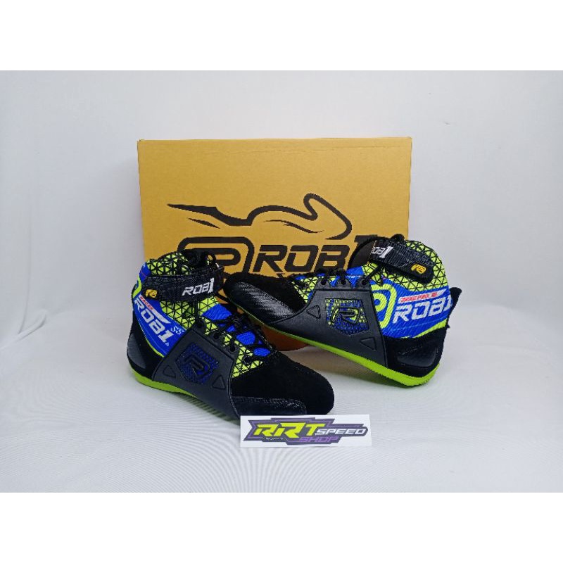 SEPATU DRAG BIKE ROB1 DRAG BIKE FLUORENCE 100% ORIGINAL